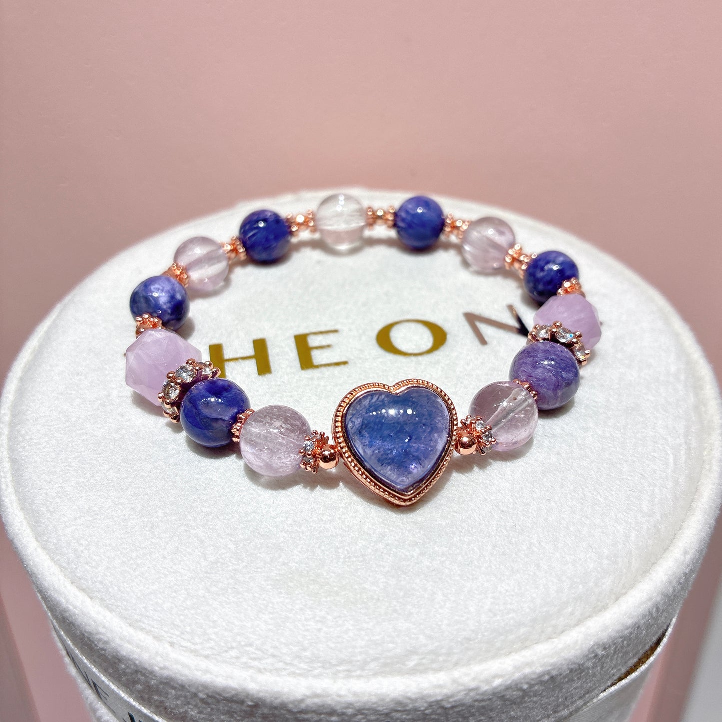 精品*紫龍晶 x 坦桑石