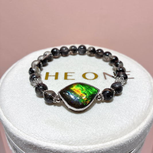 頂級*黑銀鈦 x 斑彩石