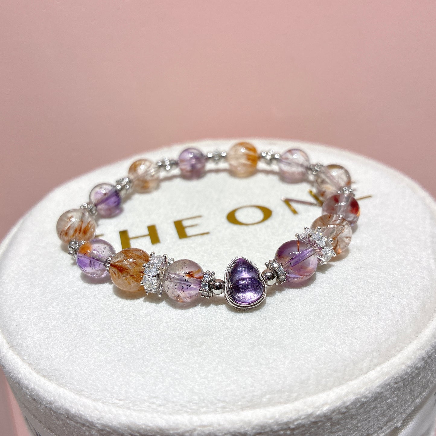 精品*羽毛鈦晶 x 紫晶葫蘆