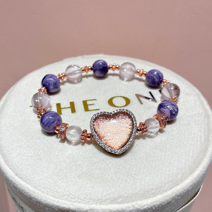 精品*紫龍晶 x 瑞典天鐵