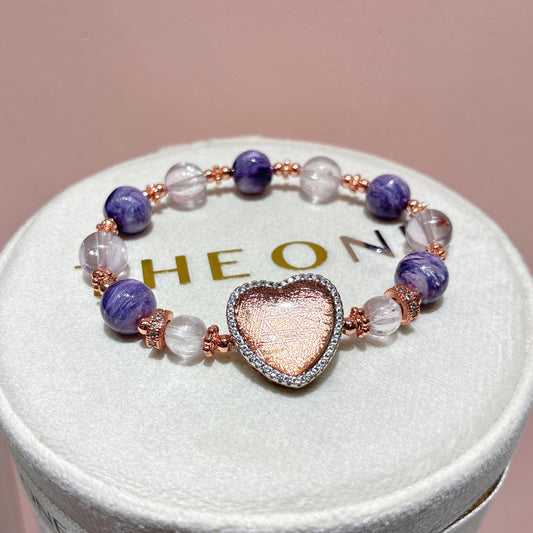 精品*紫龍晶 x 瑞典天鐵