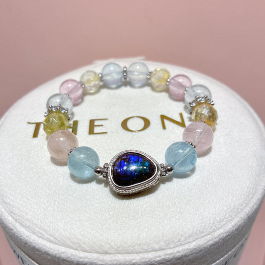 精品*冰種摩根石 x 斑彩石