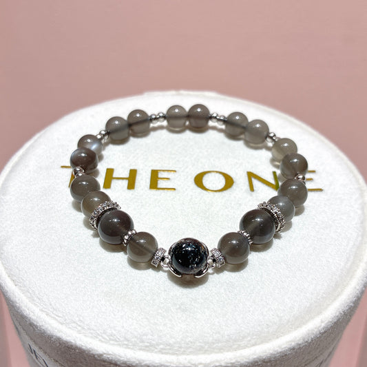 精品*黑月光石 x 黑加侖子超七