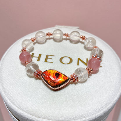 精品*粉幽靈 x 斑彩石