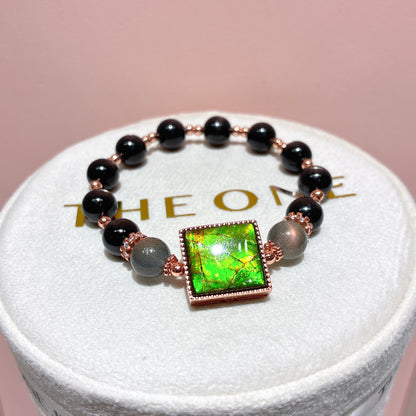 精品*金運石 x 斑彩石