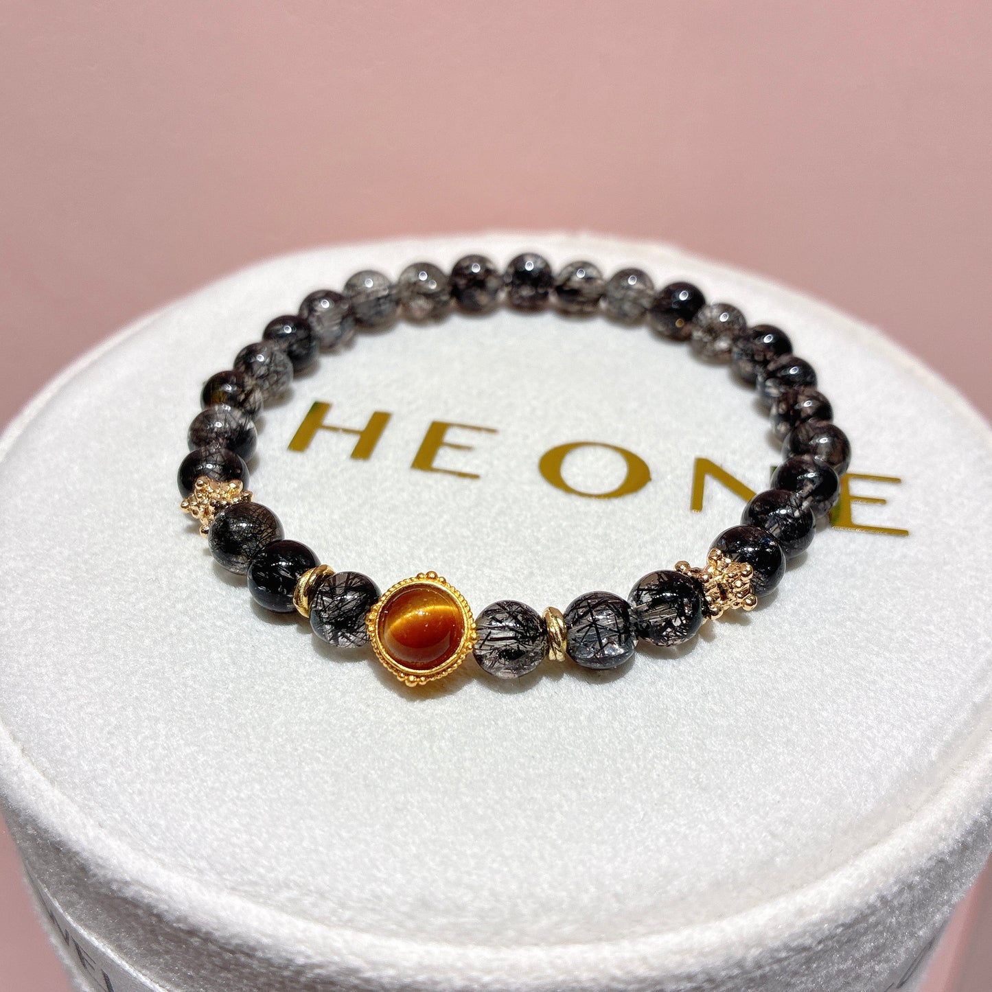 精品*黑髮晶 x 黃虎眼