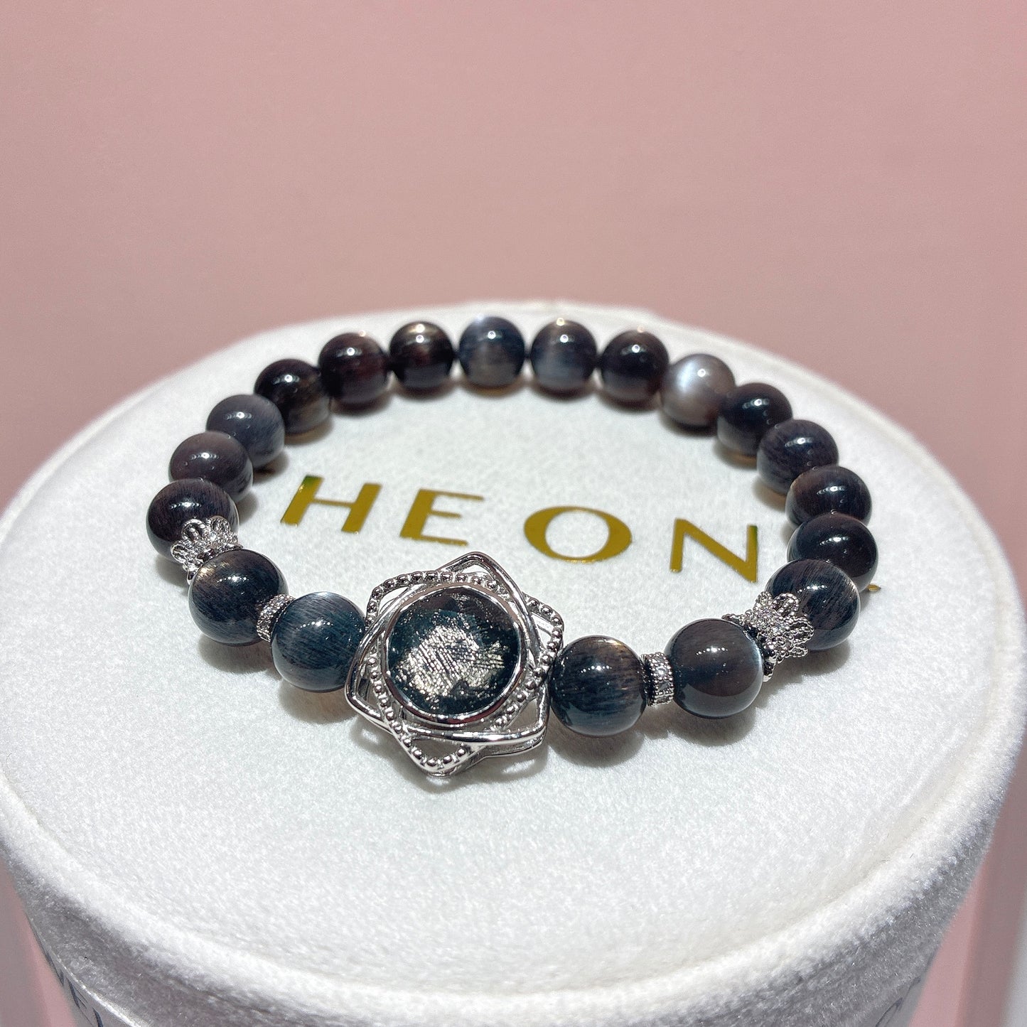 精品*黑金太陽石 x 瑞典天鐵