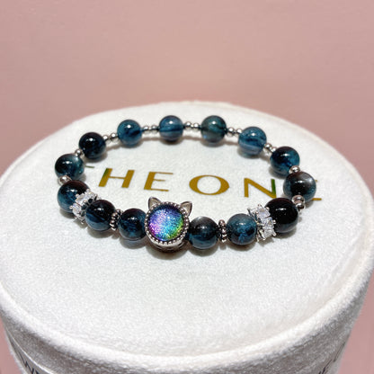 精品*魔鬼海藍寶 x 瑞典天鐵