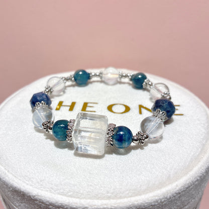 頂級*藍針石 x 藍晶石