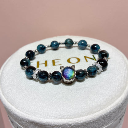 精品*魔鬼海藍寶 x 瑞典天鐵