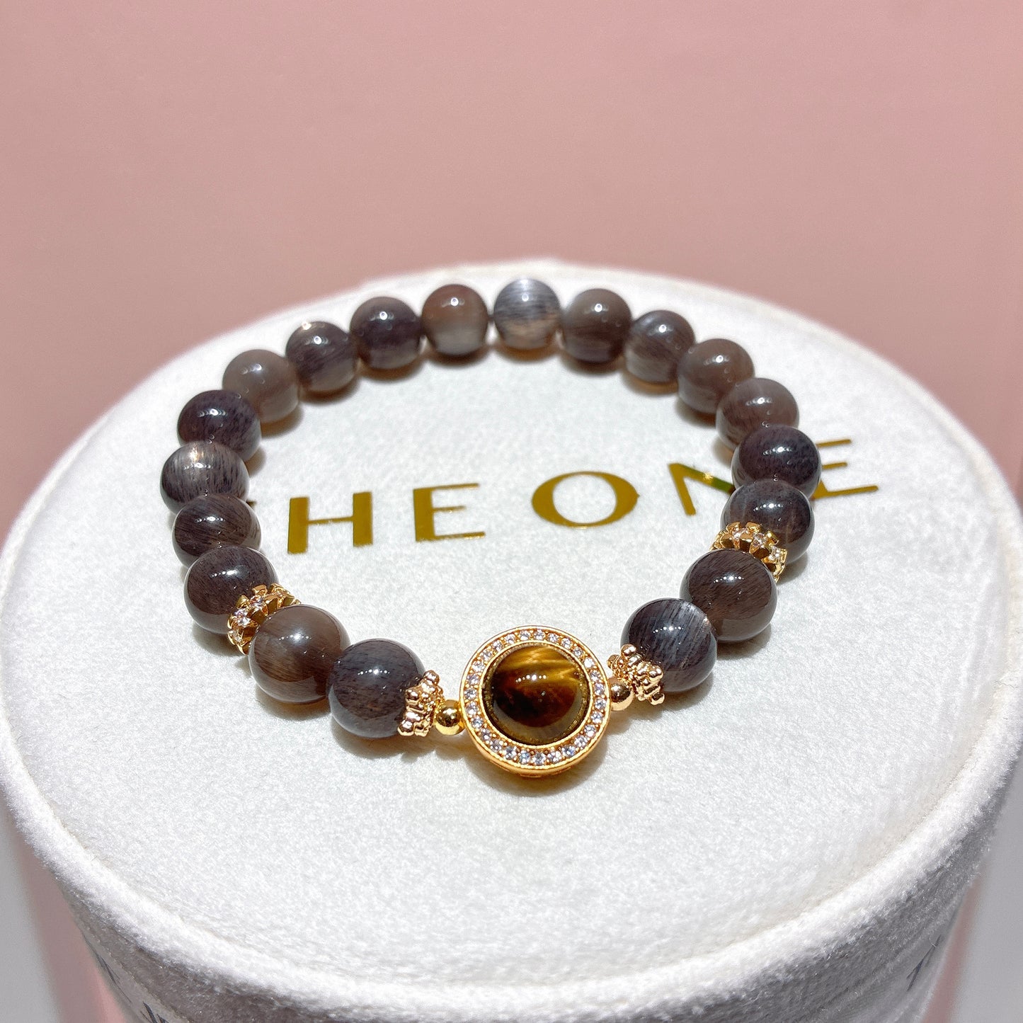 精品*黑金太陽石 x 黃虎眼