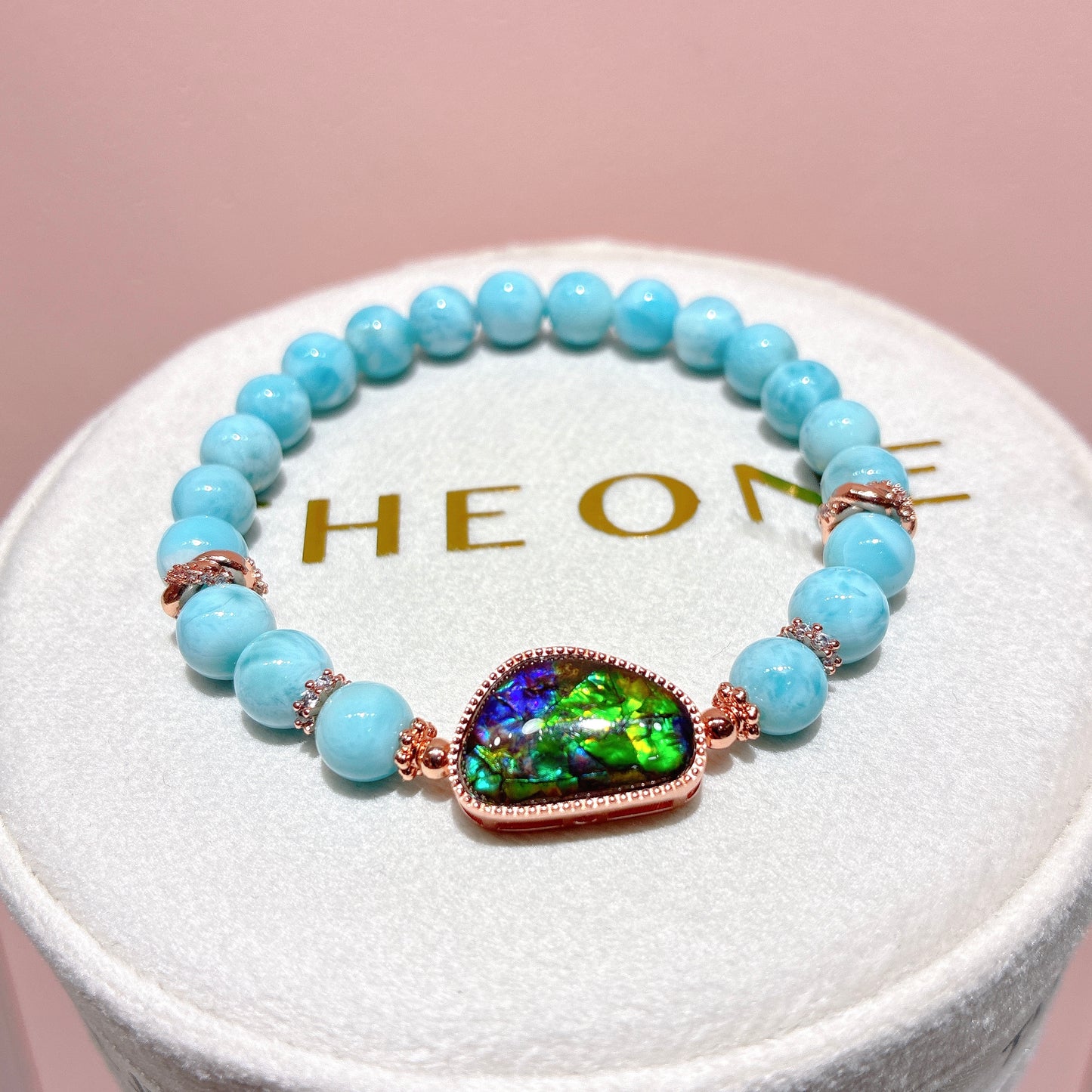 精品*拉利瑪 x 斑彩石