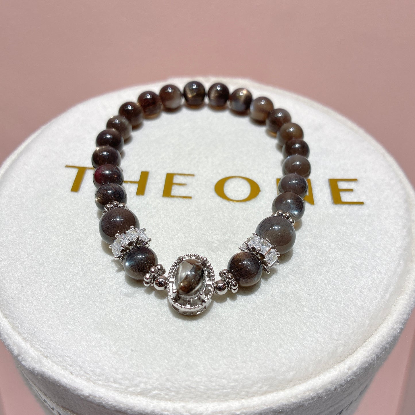 精品*黑金太陽石 x 銀鈦晶