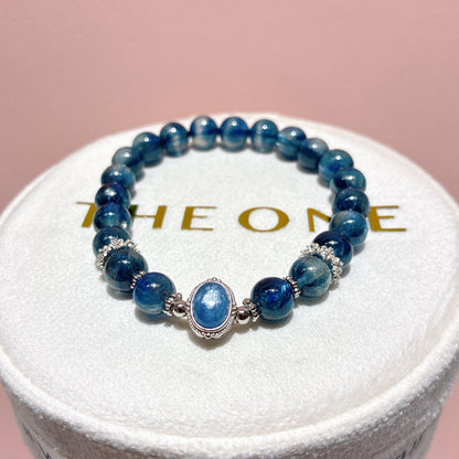 精品*藍晶石共生赤鐵礦