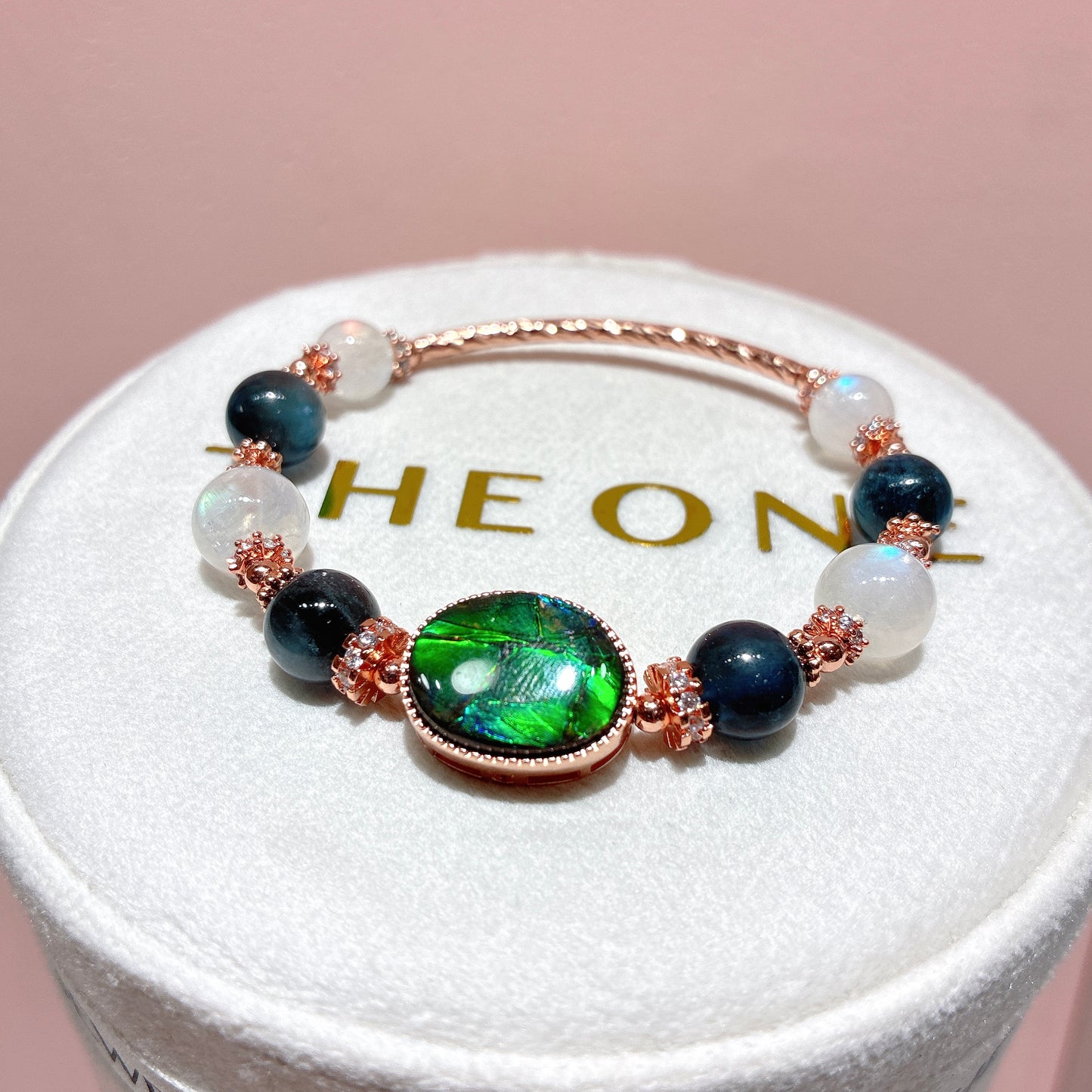 頂級*魔鬼海藍寶 x 斑彩石