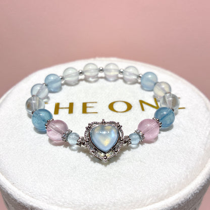 精品*冰種摩根石 x 海藍寶