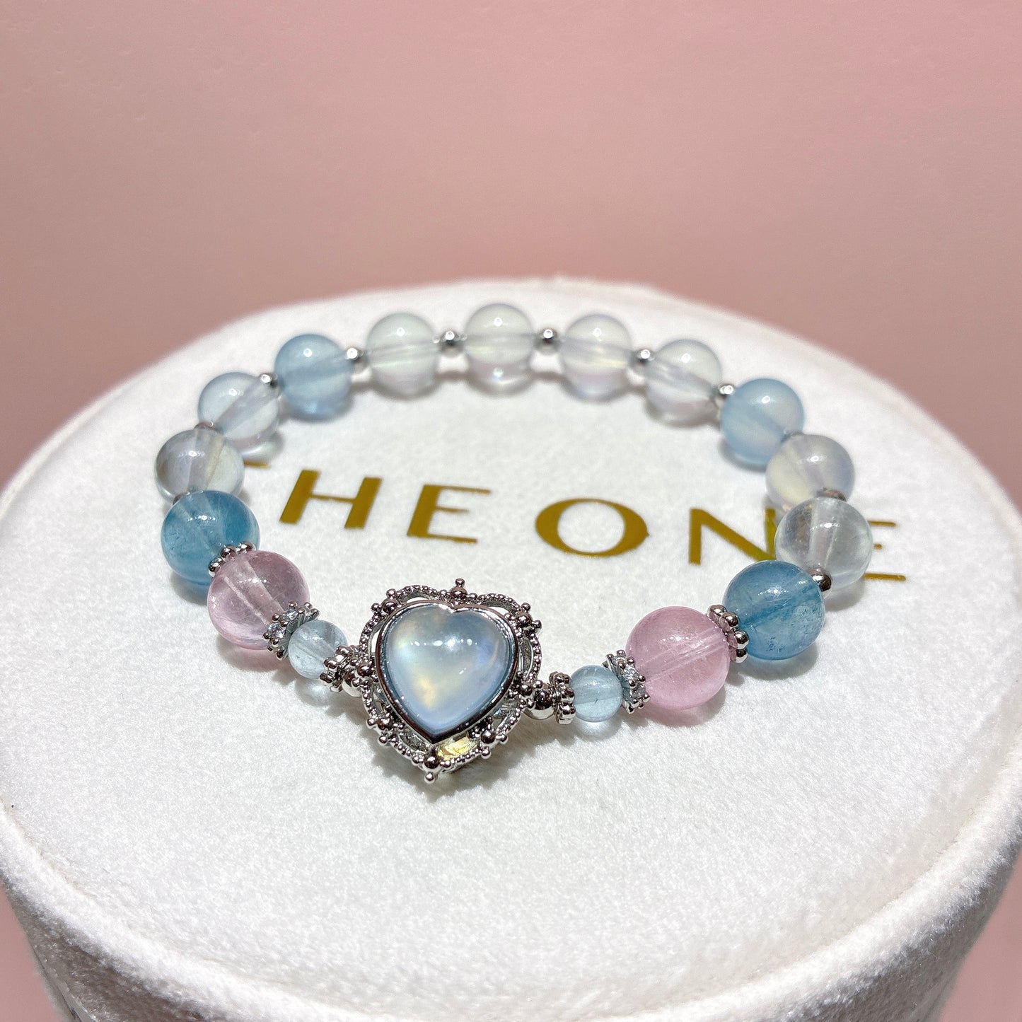 精品*冰種摩根石 x 海藍寶