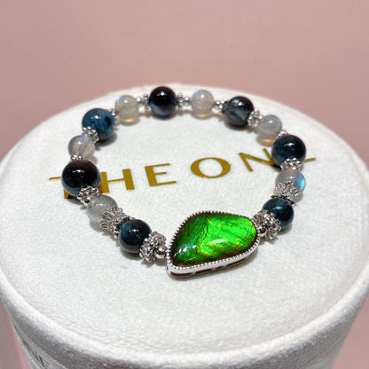 頂級*魔鬼海藍寶 x 斑彩石