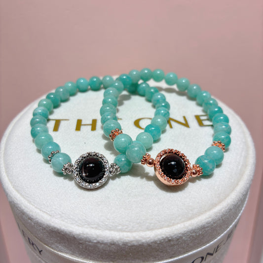 精品*天河石 x 金運石