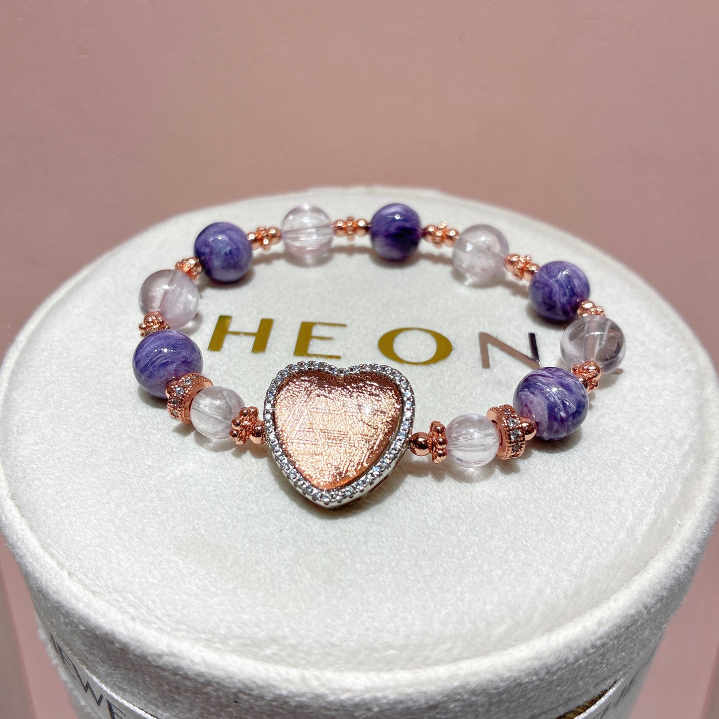 精品*紫龍晶 x 瑞典天鐵