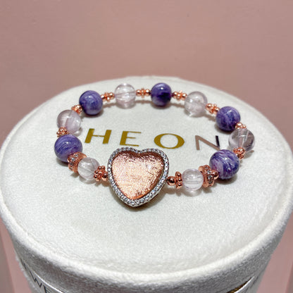 精品*紫龍晶 x 瑞典天鐵