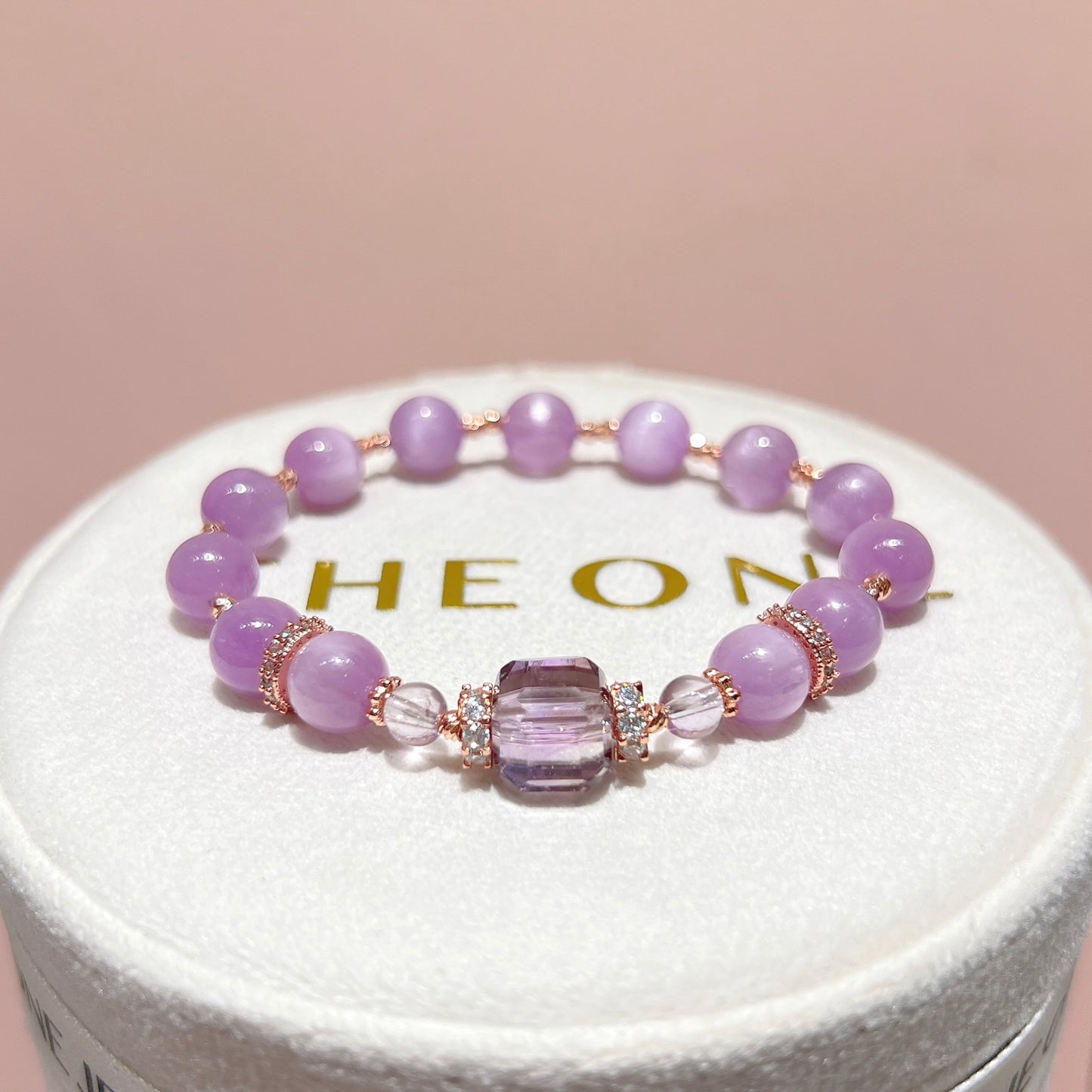 精品*紫鋰輝 x 紫水晶魔方