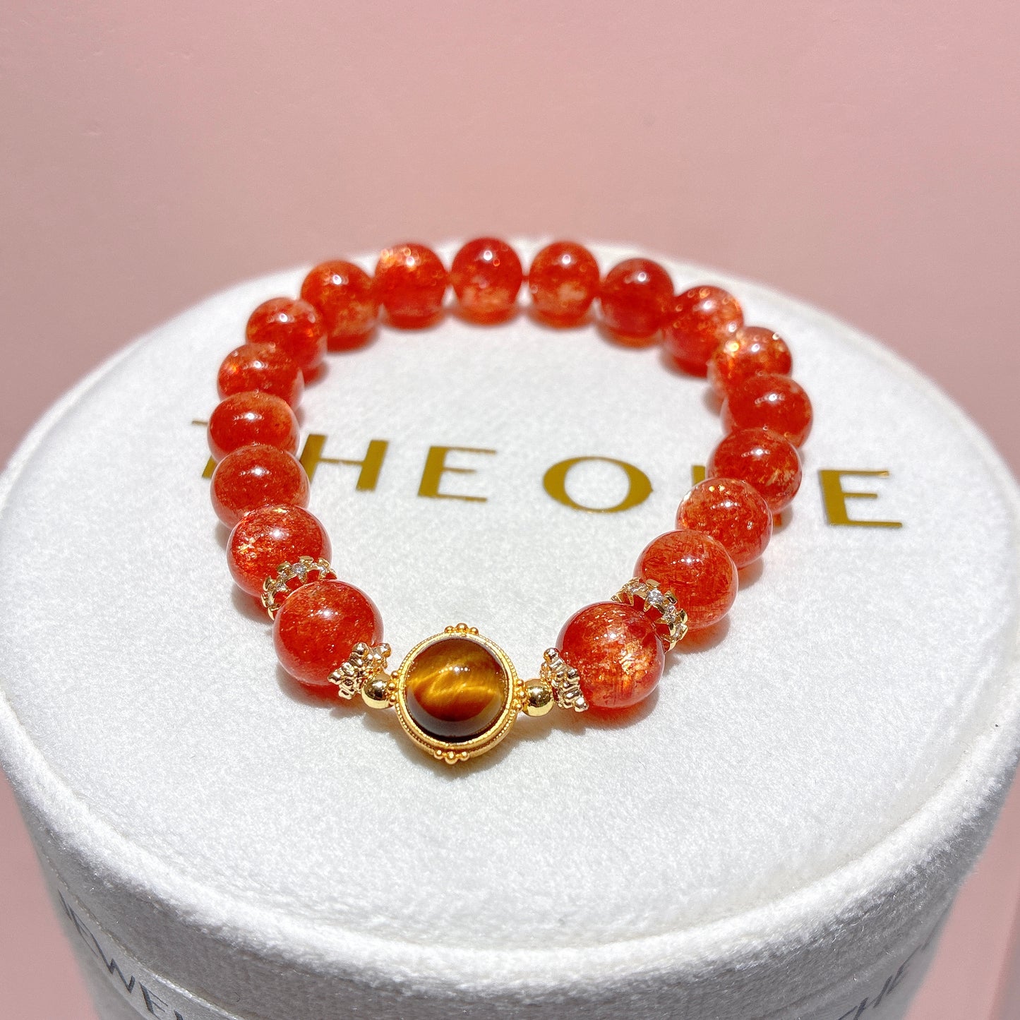 頂級*金草莓太陽石 x 黃虎眼