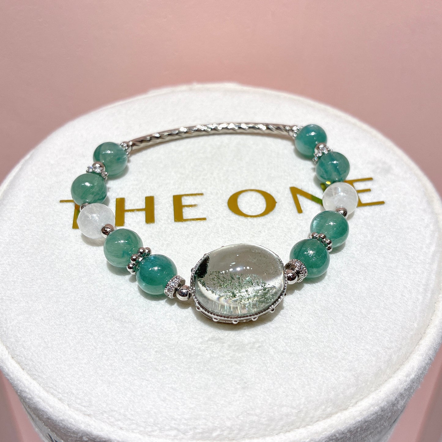 頂級*藍綠晶 x 綠幽靈