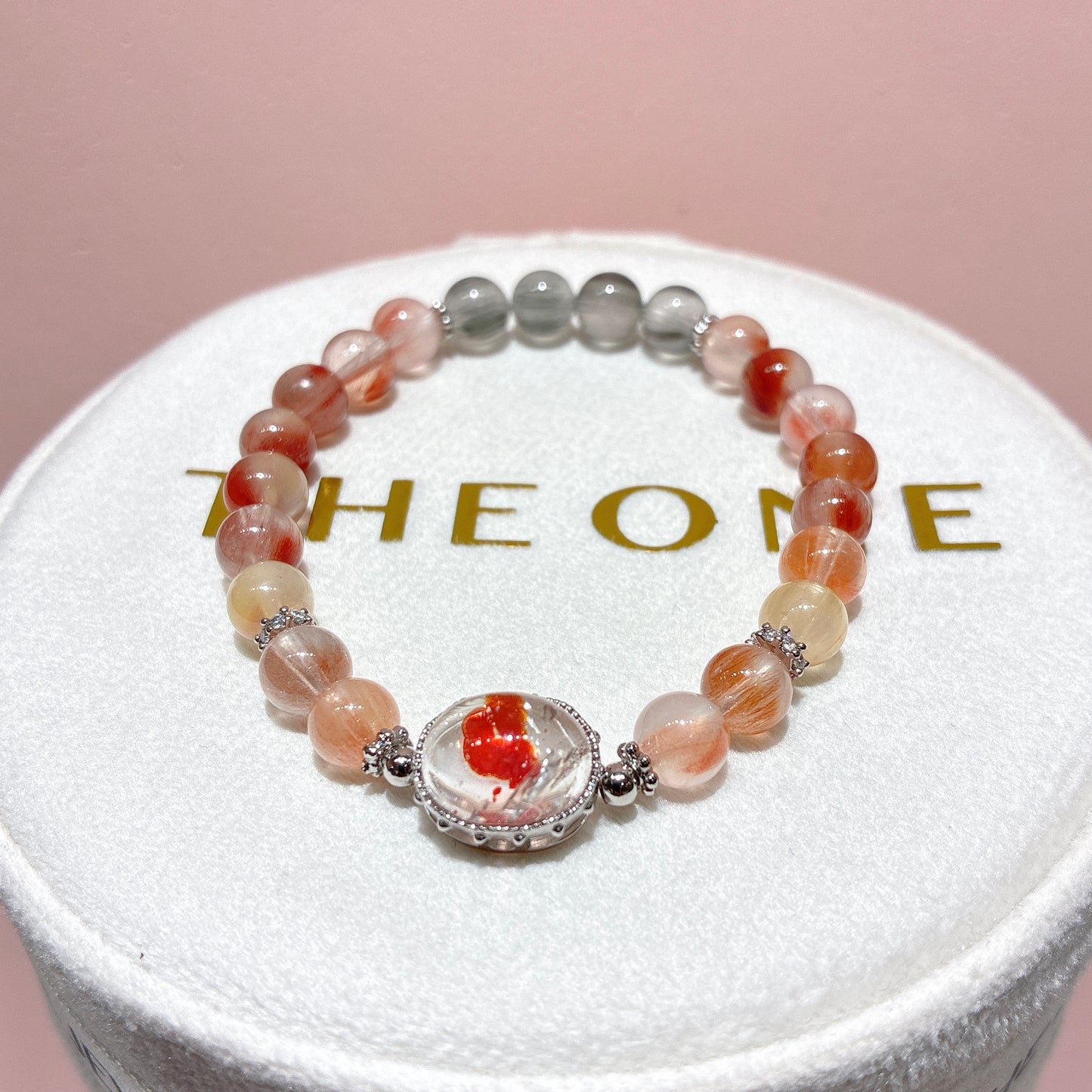 精品*彩兔毛 x 錦鯉膠花