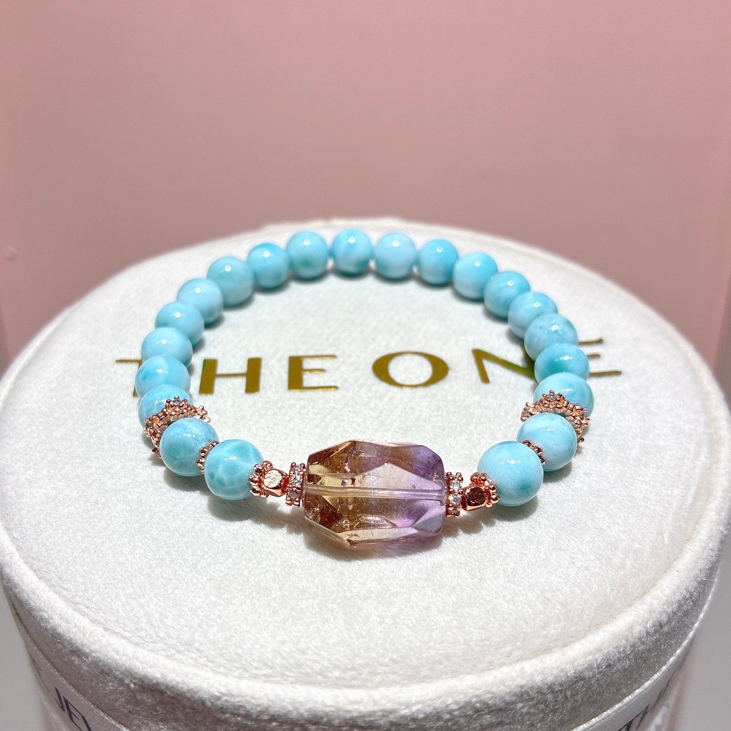 精品*拉利瑪 x 紫黃晶