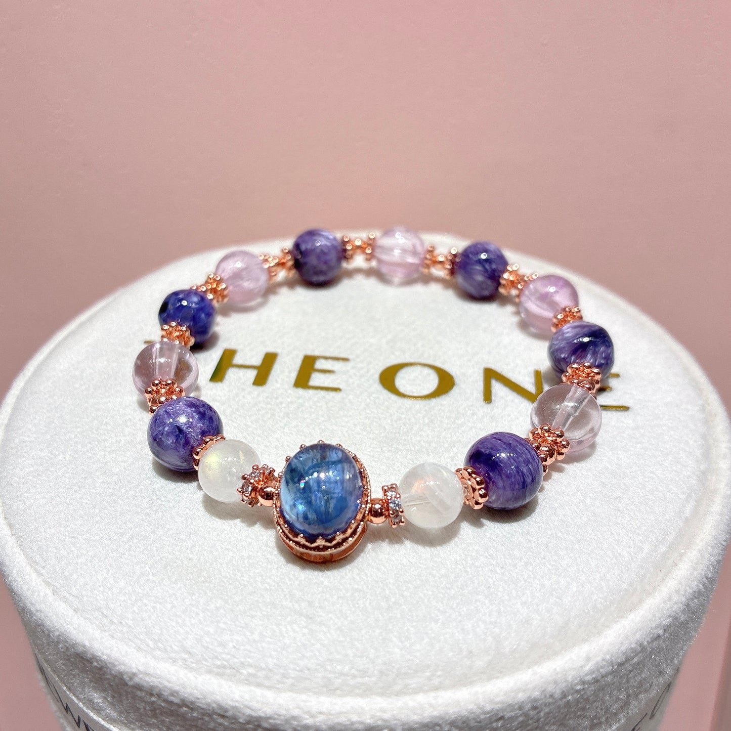 精品*紫龍晶 x 坦桑石