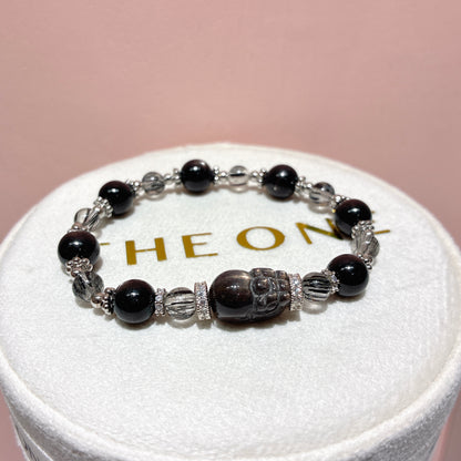 精品*金運石 x 黑金太陽貔貅