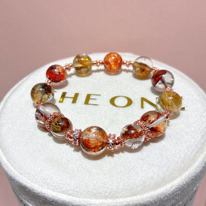 頂級*紅泥骸骨閃靈鑽