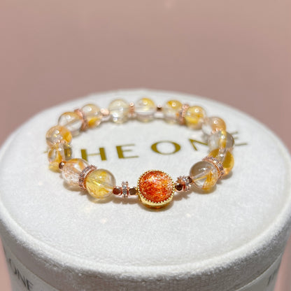 精品*金魚黃膠花 x 金太陽