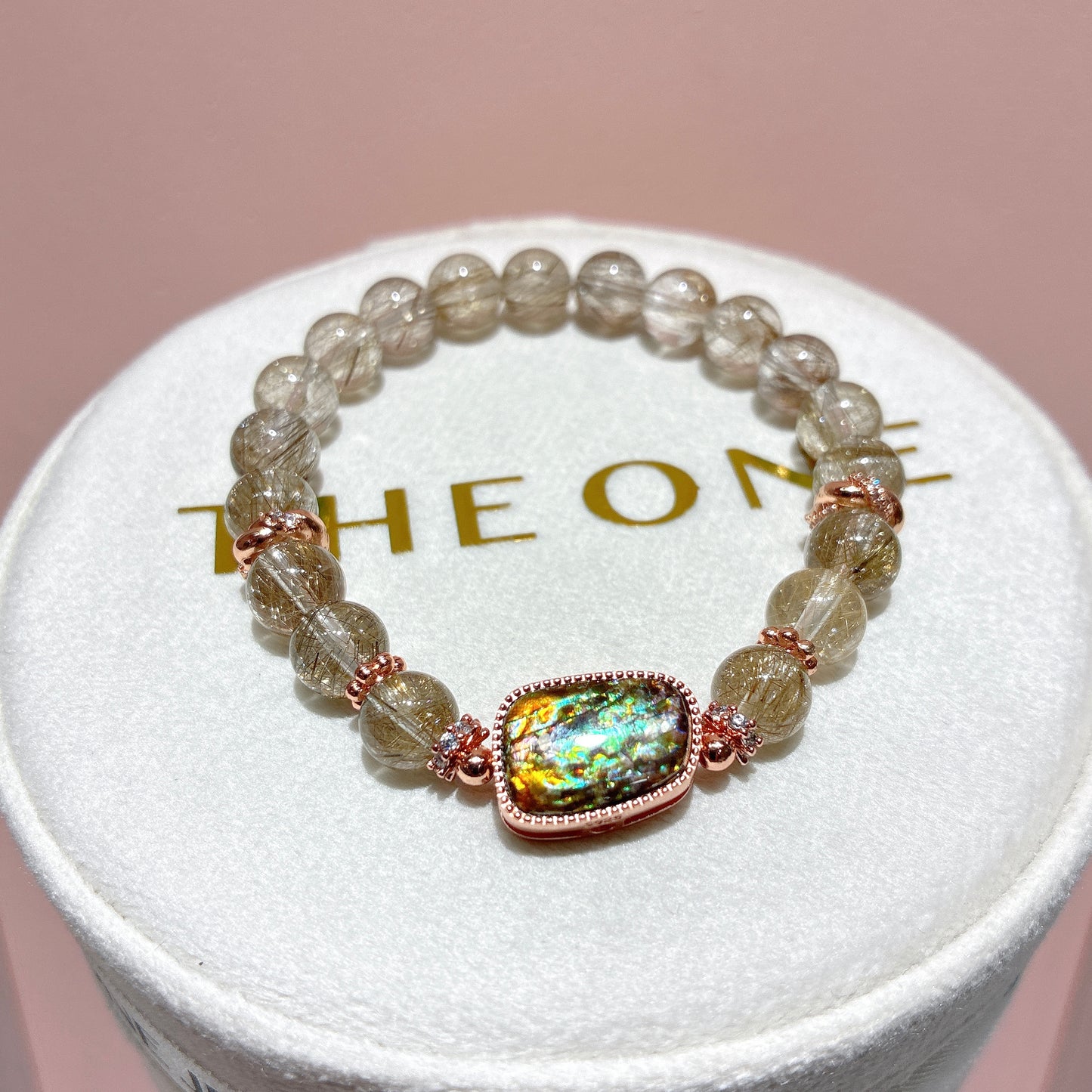 精品*鋼絲魔鬼髮 x 斑彩石