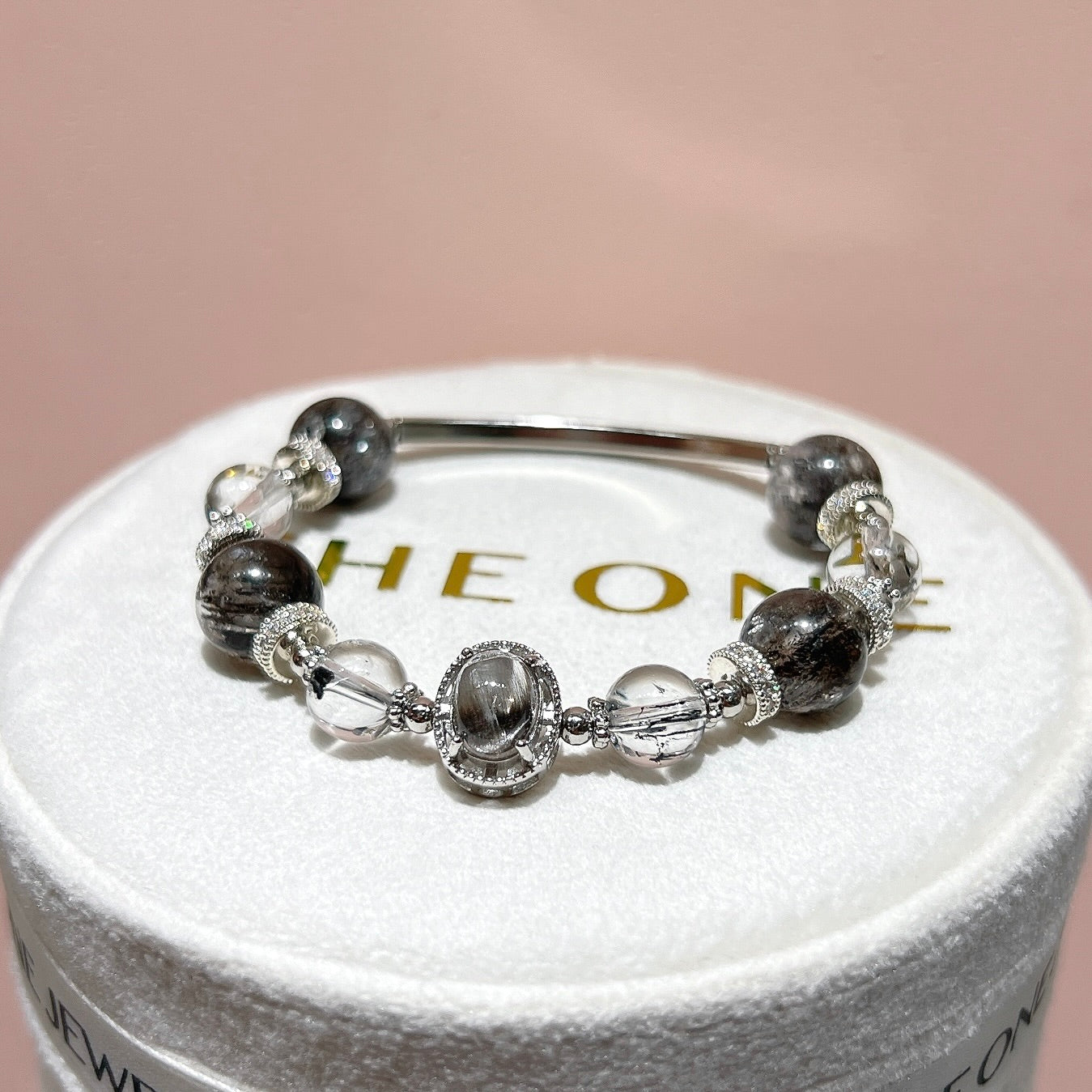 頂級*黑閃靈鑽 x 銀鈦晶