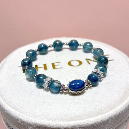 藍晶石共生赤鐵礦 x 藍舒俱徠