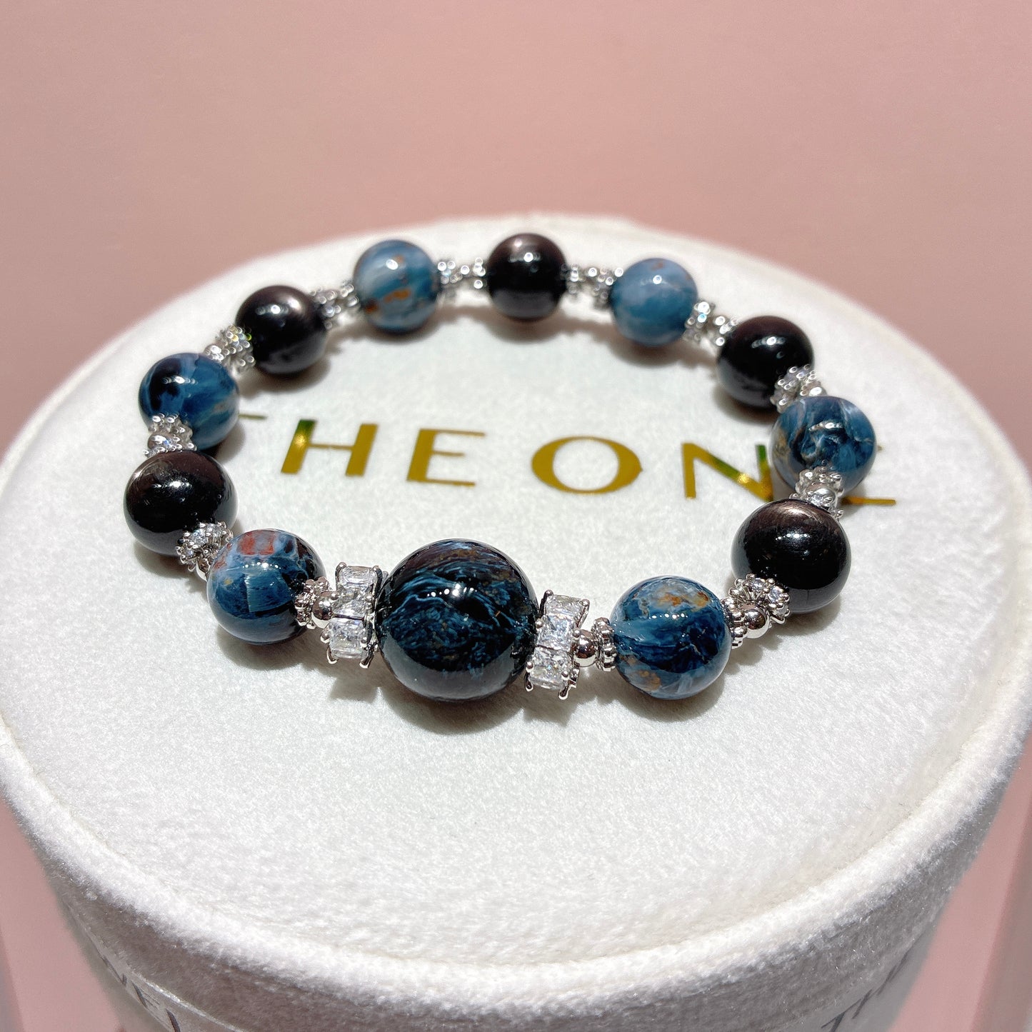 精品*藍彼得石x金運石