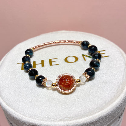 頂級*魔鬼海藍寶 x 銅髮晶