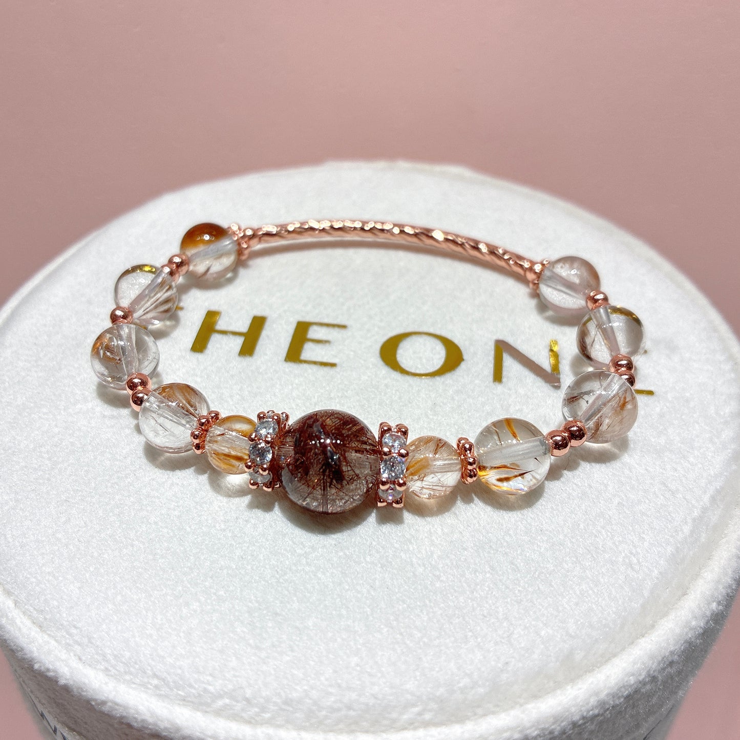 精品*羽毛鈦晶 x 雪霜幽靈髮晶