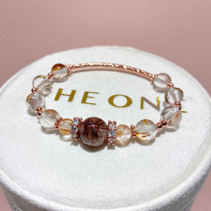 精品*羽毛鈦晶 x 雪霜幽靈髮晶