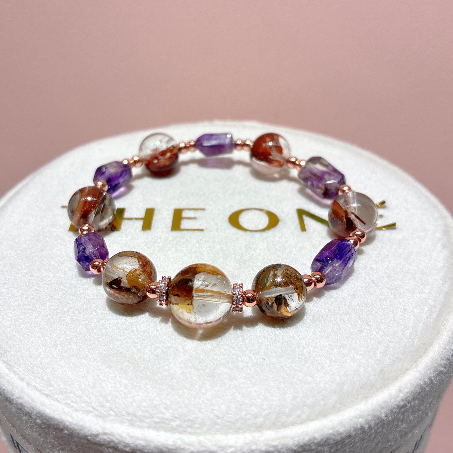 頂級*紅泥骸骨閃靈鑽 x 紫超級七