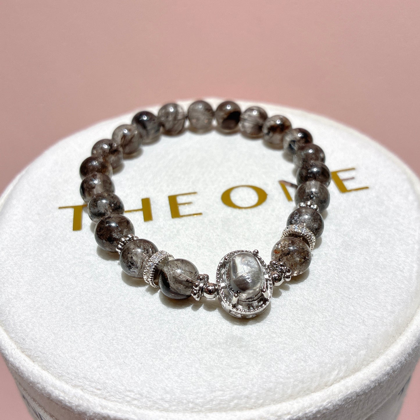 精品*黑閃靈鑽 x 銀鈦晶