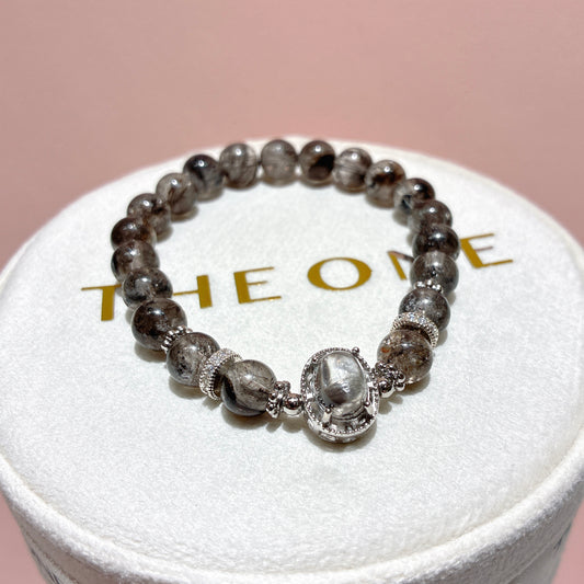 精品*黑閃靈鑽 x 銀鈦晶