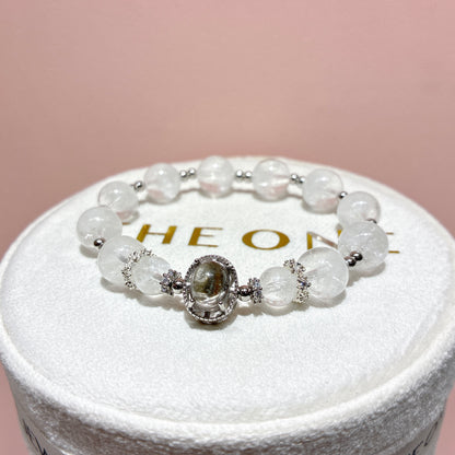 精品*白幽靈 x 銀鈦晶