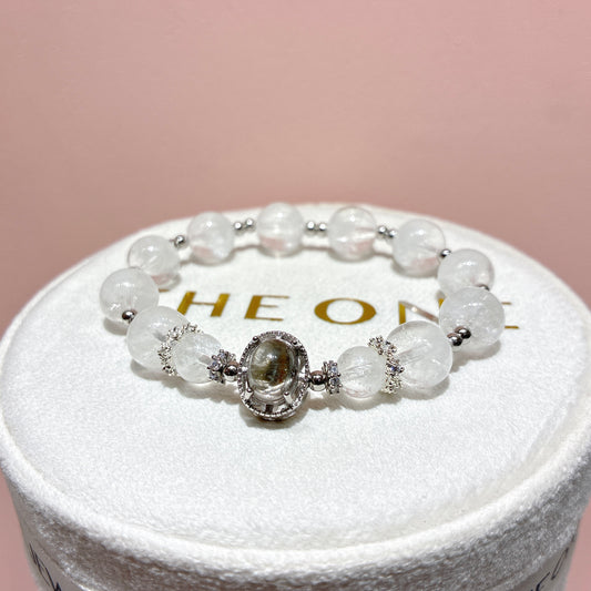 精品*白幽靈 x 銀鈦晶