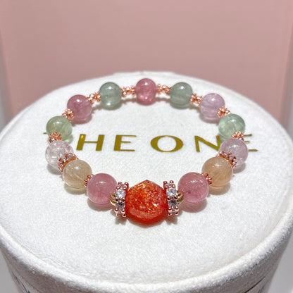 精品*阿富汗糖果碧璽 x 金太陽