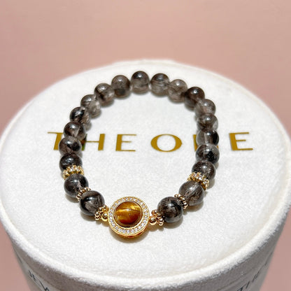 頂級*黑閃靈鑽 x 黃虎眼