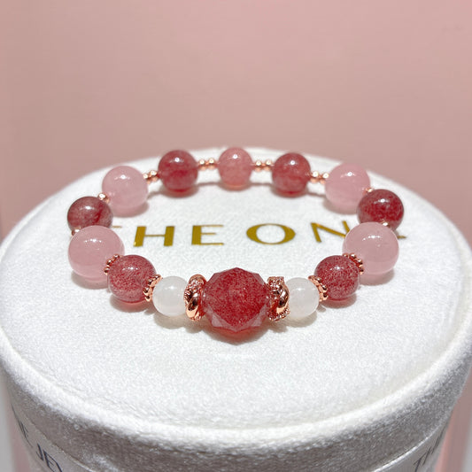 精品*草莓晶 x 粉晶