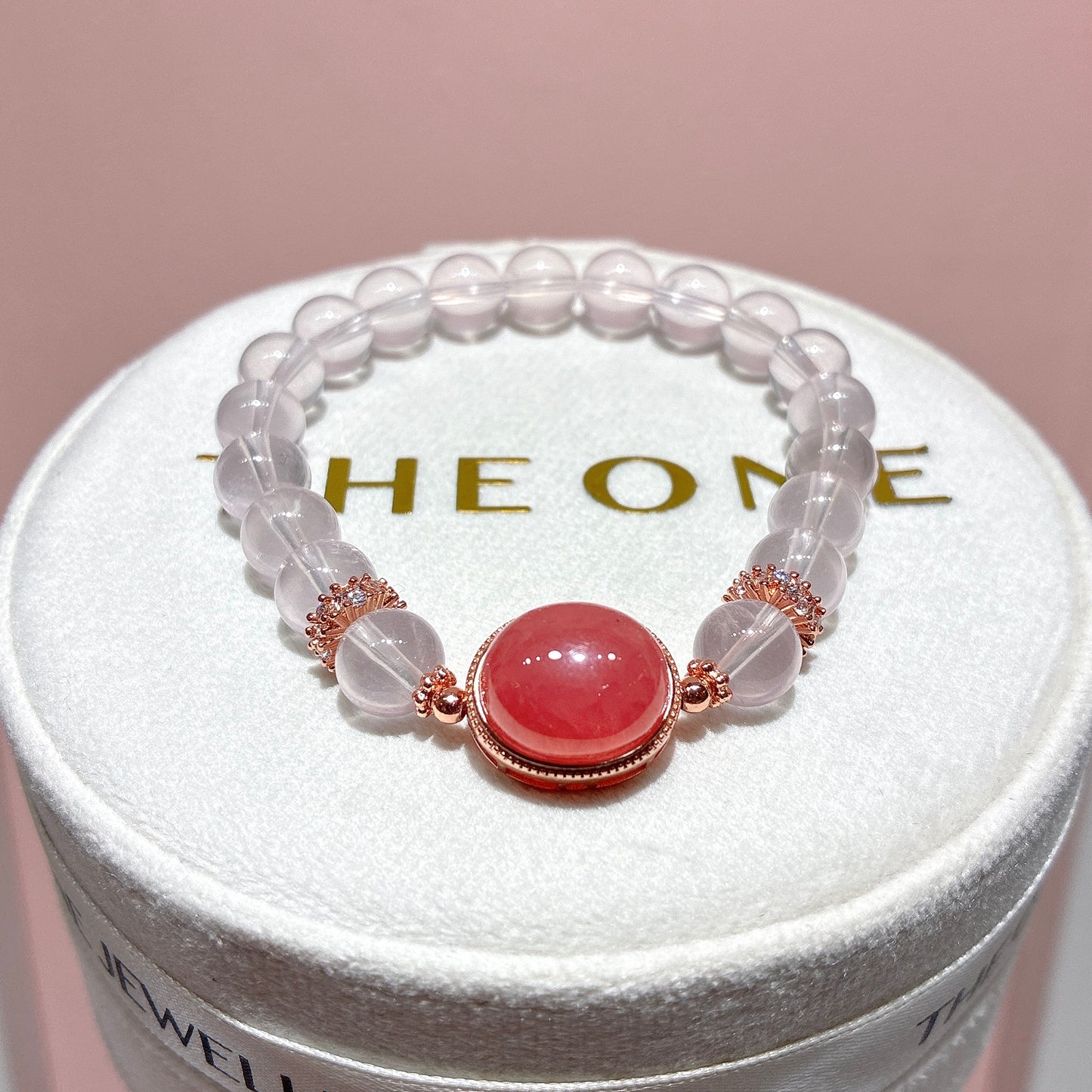 精品*莫桑比克粉晶 x 紅紋石